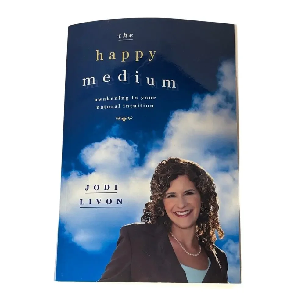 Preowned Paperback- The Happy Medium Book by Jodi Livon